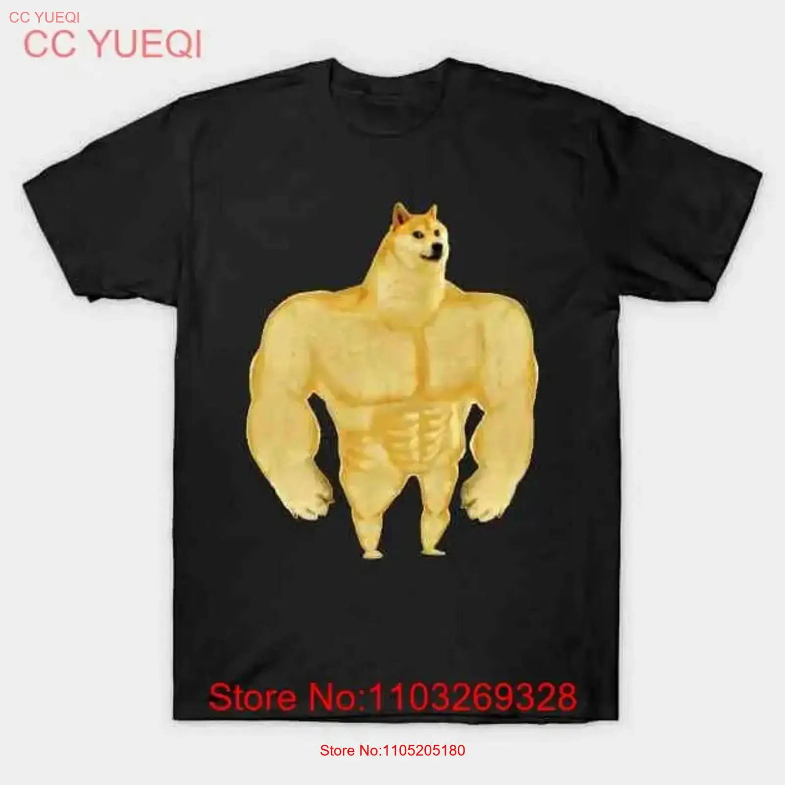 Vintage Fashion Australia - Swole Doge صنع في أستراليا تي