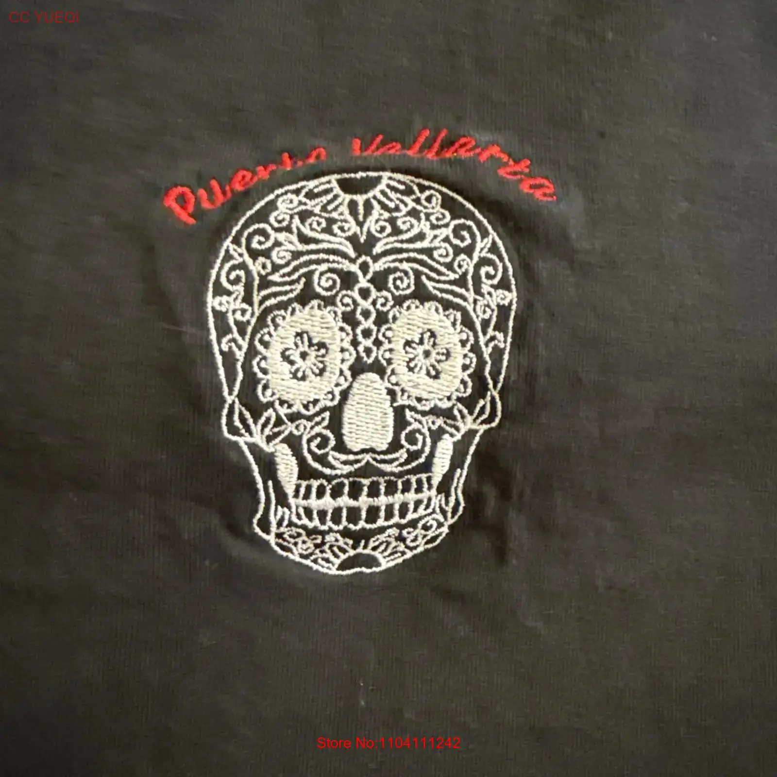 Vintage Fashion De - تي شيرت Dia de los Muertos