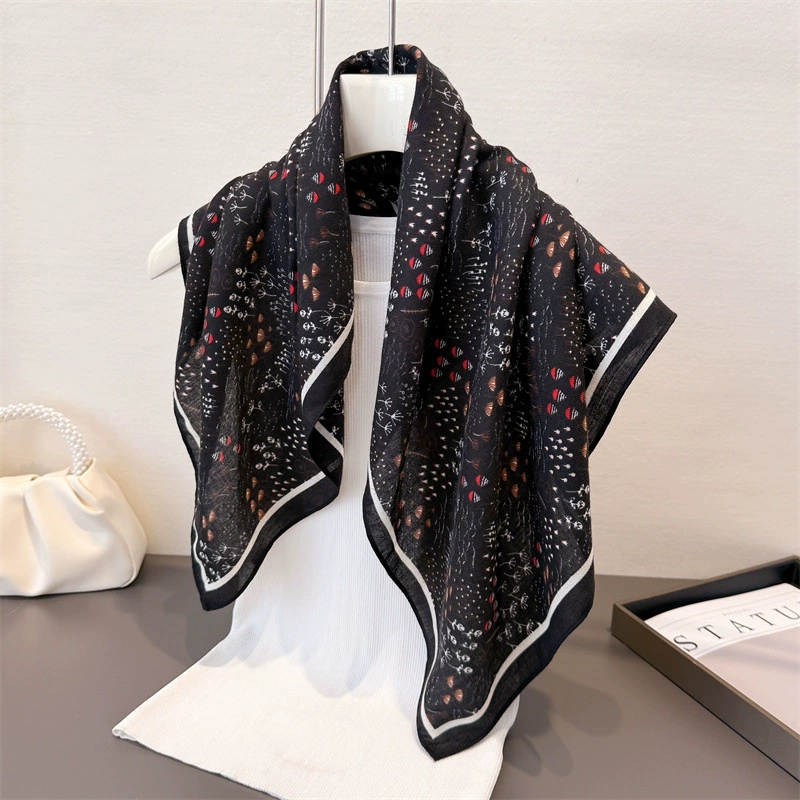 68 سنتيمتر مربع صغير المؤنث وش - مراجعة Vintage Fashion Hijab وسعره