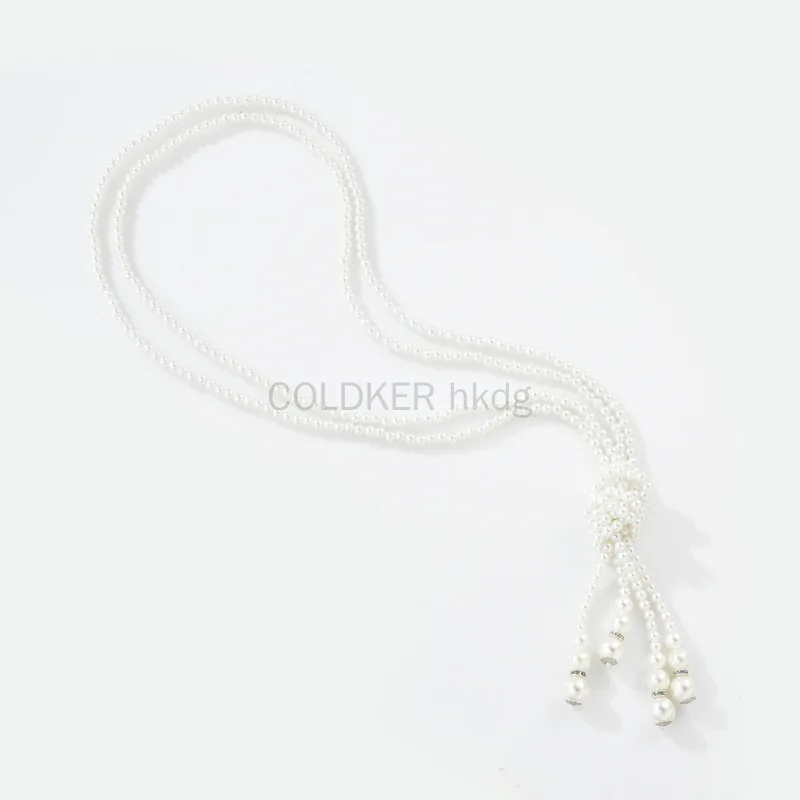 قلادة لؤلؤ على طراز عشرينيات ا - مراجعة Vintage Fashion Jewelry Necklaces وسعره