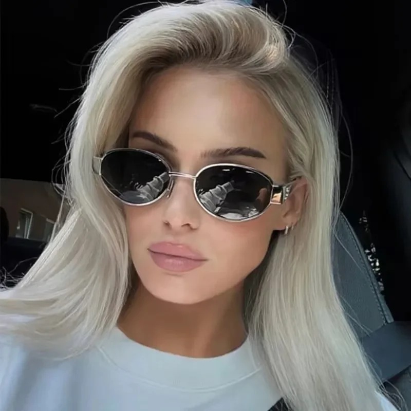 نظارات شمسية معدنية متطورة بتص - مراجعة Vintage Fashion De وسعره