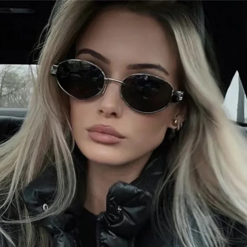 نظارات شمسية معدنية متطورة بتص - مراجعة Vintage Fashion De وسعره